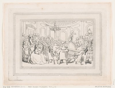Comforts of Bath, deska 2, 6. ledna 1798, 6. ledna 1798. od Thomas Rowlandson