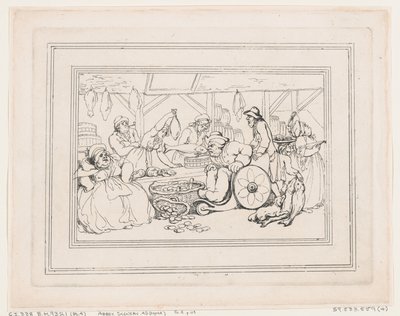 Pohodlí v Bathu, deska č. 4 od Thomas Rowlandson