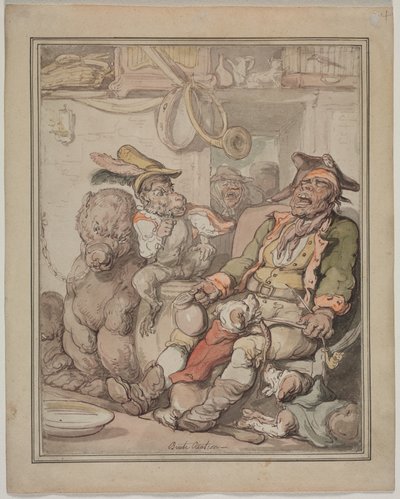 Srovnávací studie anatomie od Thomas Rowlandson