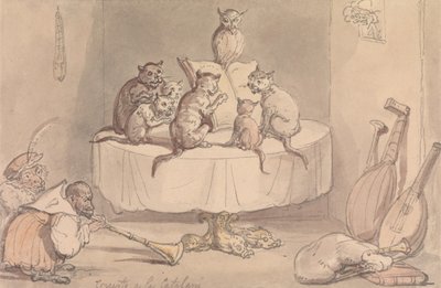 Koncert u Catalaniho od Thomas Rowlandson