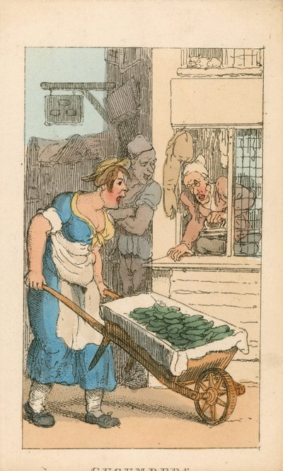 Okurky od Thomas Rowlandson