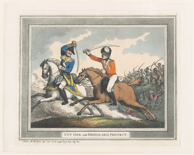 Cut One and Bridle Arm Protect, 1. září 1798, 1. září 1798. od Thomas Rowlandson