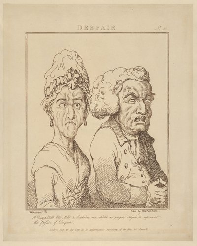 Zoufalství, 21. února 1800., 21. února 1800. od Thomas Rowlandson