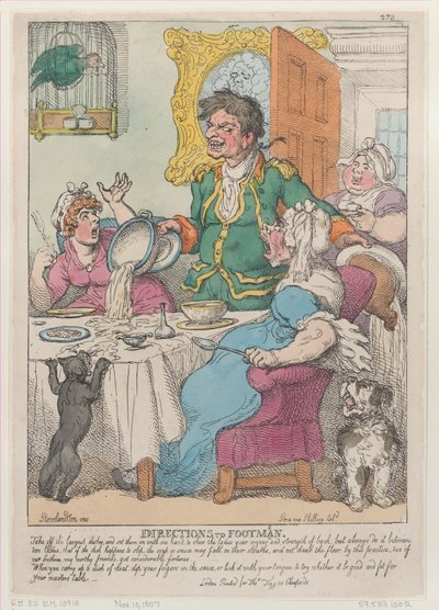 Pokyny pro pěší, 10. listopadu 1807, 10. listopadu 1807. od Thomas Rowlandson