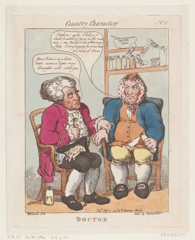 Doktor, 10. září 1799., 10. září 1799. od Thomas Rowlandson