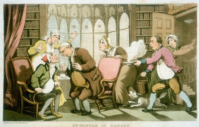 Syntax doktora v nebezpečí, 1820 od Thomas Rowlandson