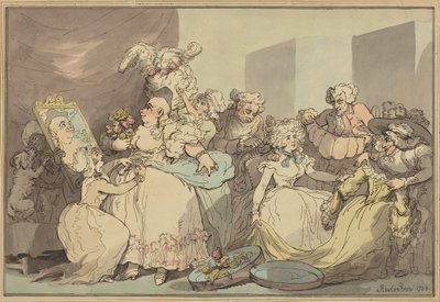 Jak se obléknout na narozeniny od Thomas Rowlandson