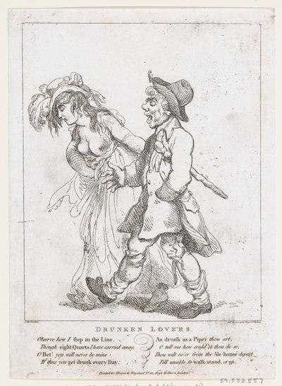 Opilí milenci, 15. března 1798., 15. března 1798. od Thomas Rowlandson