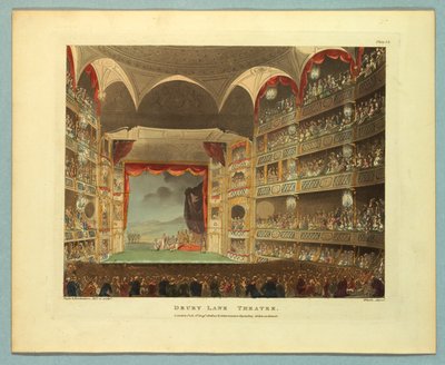 Divadlo Drury Lane z Ackermann