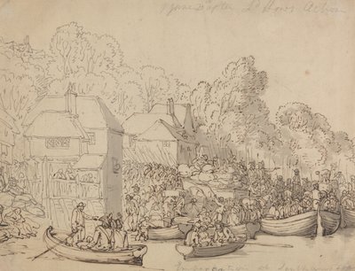 Nalodění v Southamptonu, 20. června 1794 (verze A) od Thomas Rowlandson