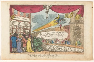 Výloha nakladatelství Thomase Tegga v Londýně od Thomas Rowlandson