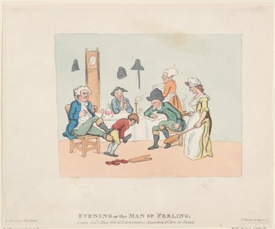 Večer aneb muž cítění, 1. května 1803, 1. května 1803. od Thomas Rowlandson