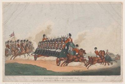 Expedice aneb vojenská muška, 16. května 1798., 16. května 1798. od Thomas Rowlandson