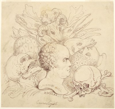 F. Josephus Gall, kraniolog od Thomas Rowlandson