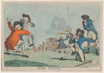Falešná odvaha, 22. listopadu 1788., 22. listopadu 1788. od Thomas Rowlandson