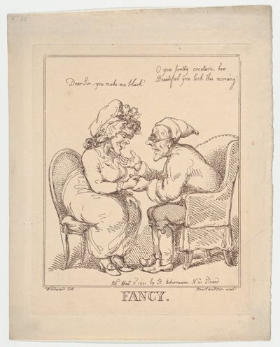 Elegantní od Thomas Rowlandson