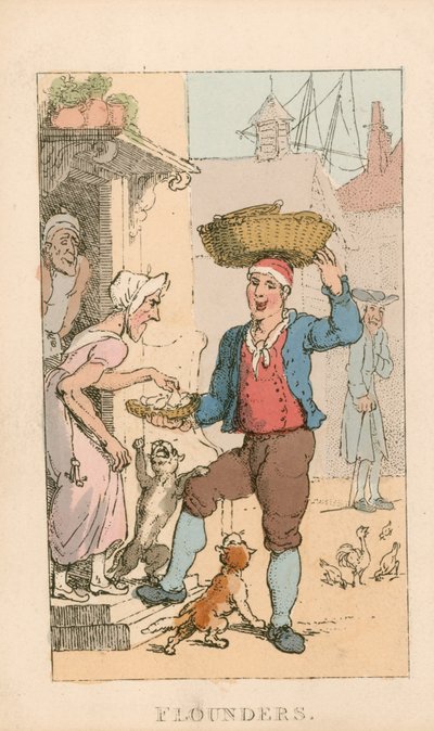 Platýs od Thomas Rowlandson