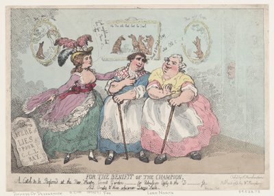 Ve prospěch šampiona, 20. května 1784, 20. května 1784. od Thomas Rowlandson