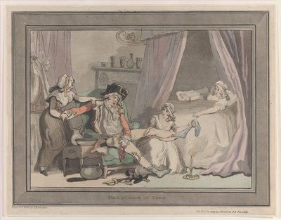 Čtyři hodiny ve městě, 20. října 1790, 20. října 1790. od Thomas Rowlandson