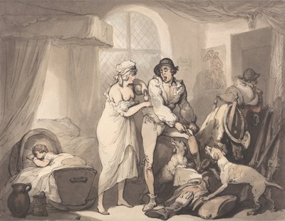 Čtyři hodiny na venkově od Thomas Rowlandson