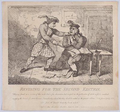 Frontispiece, Revize pro druhé vydání Malebné krásy Boswell, P..., 15. června 1786. od Thomas Rowlandson