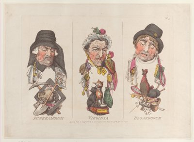 Pohřební služby, Virginia Hazards, 15. srpna 1800. 15. srpna 1800 od Thomas Rowlandson