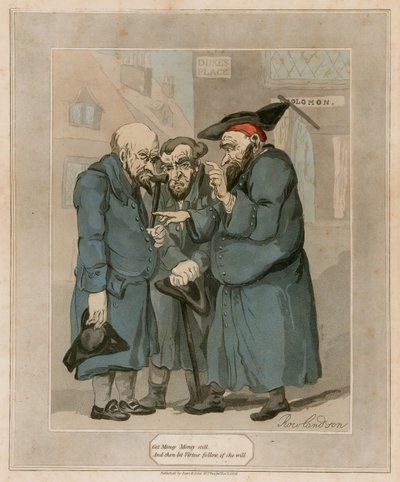 Získejte peníze Peníze stále od Thomas Rowlandson