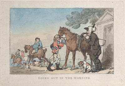 Jít ráno ven, 1787., 1787. od Thomas Rowlandson