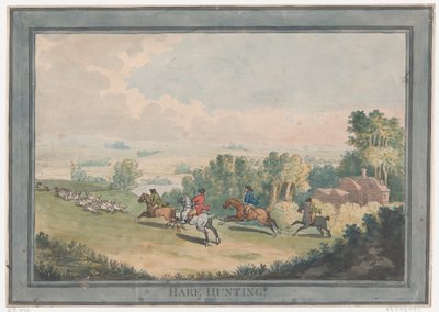 Lov na zajíce, 1. února 1789., 1. února 1789. od Thomas Rowlandson