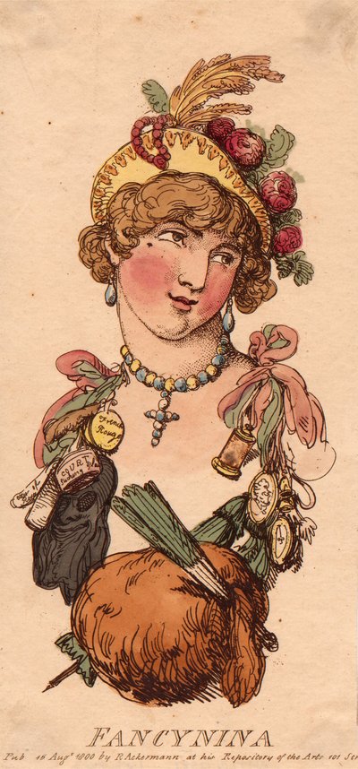 Vedoucí: Fancynina od Thomas Rowlandson