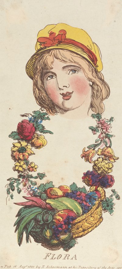Názvy: Flora od Thomas Rowlandson