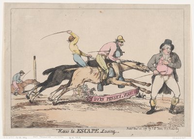 Jak uniknout ztrátě, 22. listopadu 1791, 22. listopadu 1791. od Thomas Rowlandson