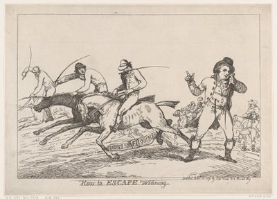 Jak uniknout vítězstvím, 22. listopadu 1791, 22. listopadu 1791. od Thomas Rowlandson