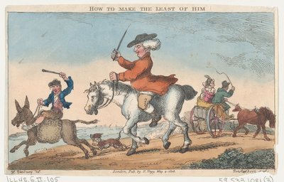 Jak z něj udělat co nejméně, 4. května 1808, 4. května 1808. od Thomas Rowlandson