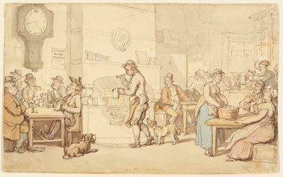 Interiér hostince od Thomas Rowlandson
