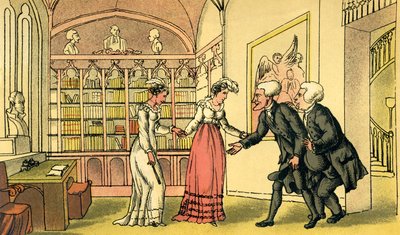 "Úvod do námluv" od Thomas Rowlandson