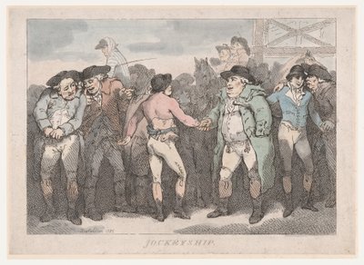 Jockeyship, 31. listopadu 1785., 31. listopadu 1785. od Thomas Rowlandson