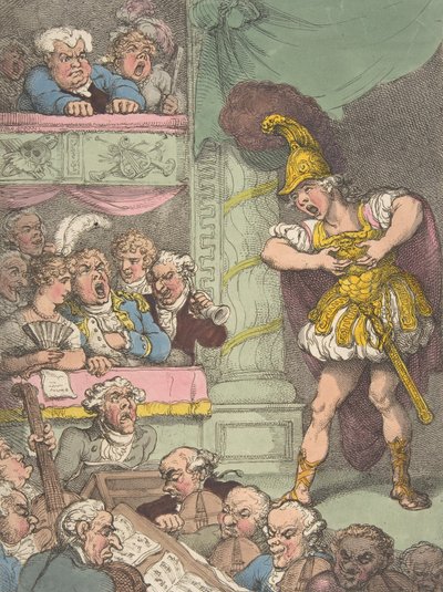 John Bull v italské opeře, 2. října 1811, 2. října 1811. od Thomas Rowlandson