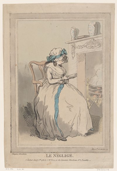 Negližé, 6. března 1786, 6. března 1786. od Thomas Rowlandson