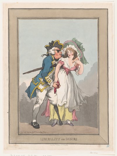 Liberalita a touha, 29. listopadu 1788, 29. listopadu 1788. od Thomas Rowlandson
