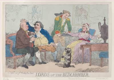 Páni z ložnice, 14. dubna 1784, 14. dubna 1784. od Thomas Rowlandson