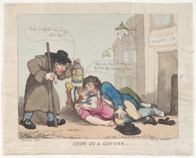 Láska ve žlabu, 8. července 1800., 8. července 1800. od Thomas Rowlandson