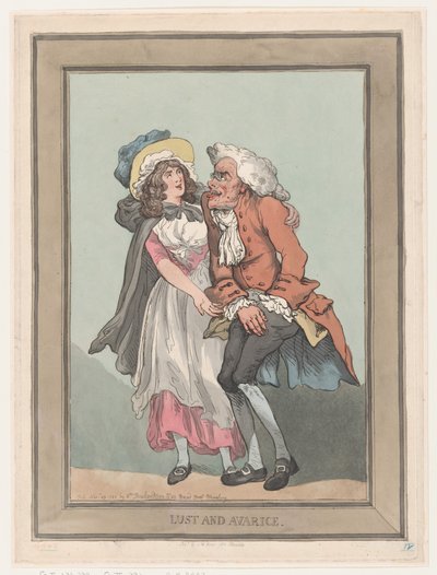 Chtíč a hrabivost, 29. listopadu 1788, 29. listopadu 1788. od Thomas Rowlandson