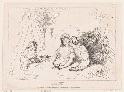 Luxus, 7. března 1786., 7. března 1786. od Thomas Rowlandson