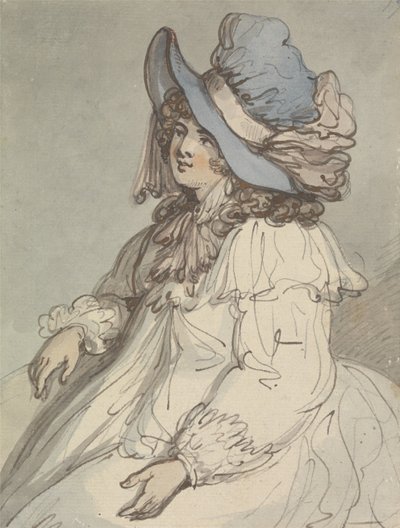 Slečna z Opery od Thomas Rowlandson