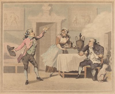 Manažer a Spouter od Thomas Rowlandson