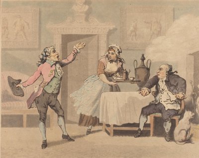 Manažer a Spouter, 1784. od Thomas Rowlandson