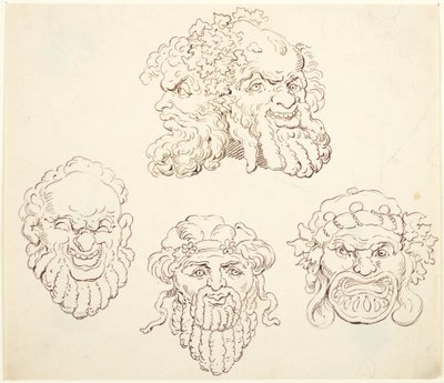 Masky od Thomas Rowlandson