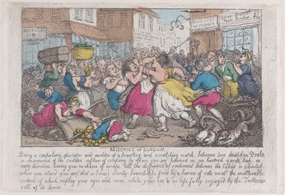 Miseries of London, 1807-08., 1807-08. od Thomas Rowlandson
