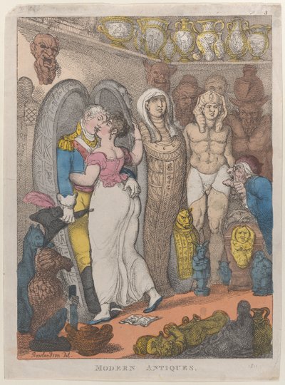 Moderní starožitnosti, 1811., 1811. od Thomas Rowlandson